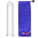 Replacement Penis Pump Cylinder with Round Flange | 9" or 12" Length, 1.35"-5.0" Diameter