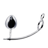 36mm Cock Ring w/ Adjustable Anal Tailgater - Egg Size 50mm