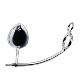 36mm Cock Ring w/ Adjustable Anal Tailgater - Egg Size 55mm