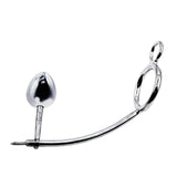 56mm Cock Ring w/ Adjustable Anal Tailgater - Egg Size 30mm