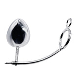 56mm Cock Ring w/ Adjustable Anal Tailgater - Egg Size 70mm