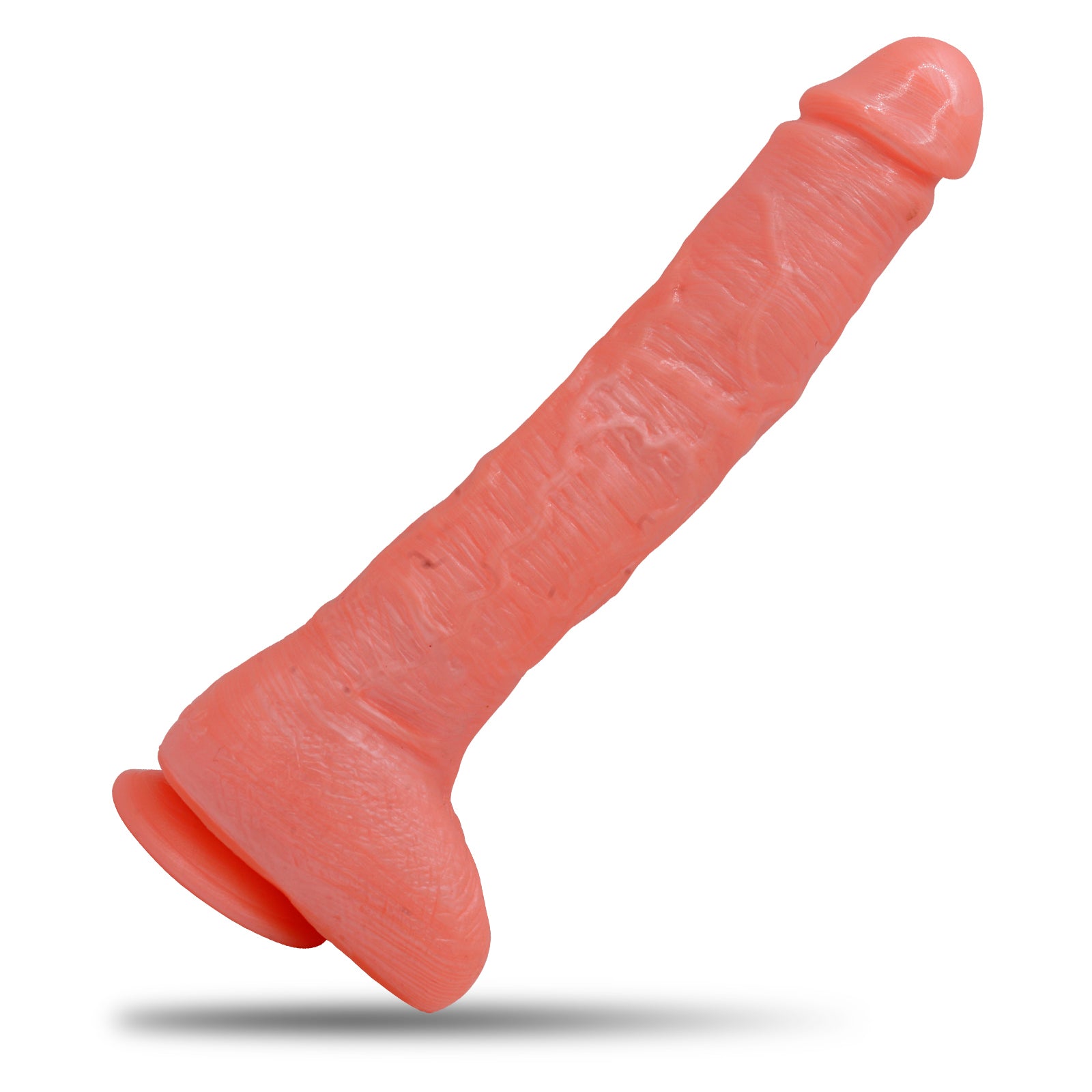 Dildo 11 Inch Suction Cup Cock & Balls Realistic