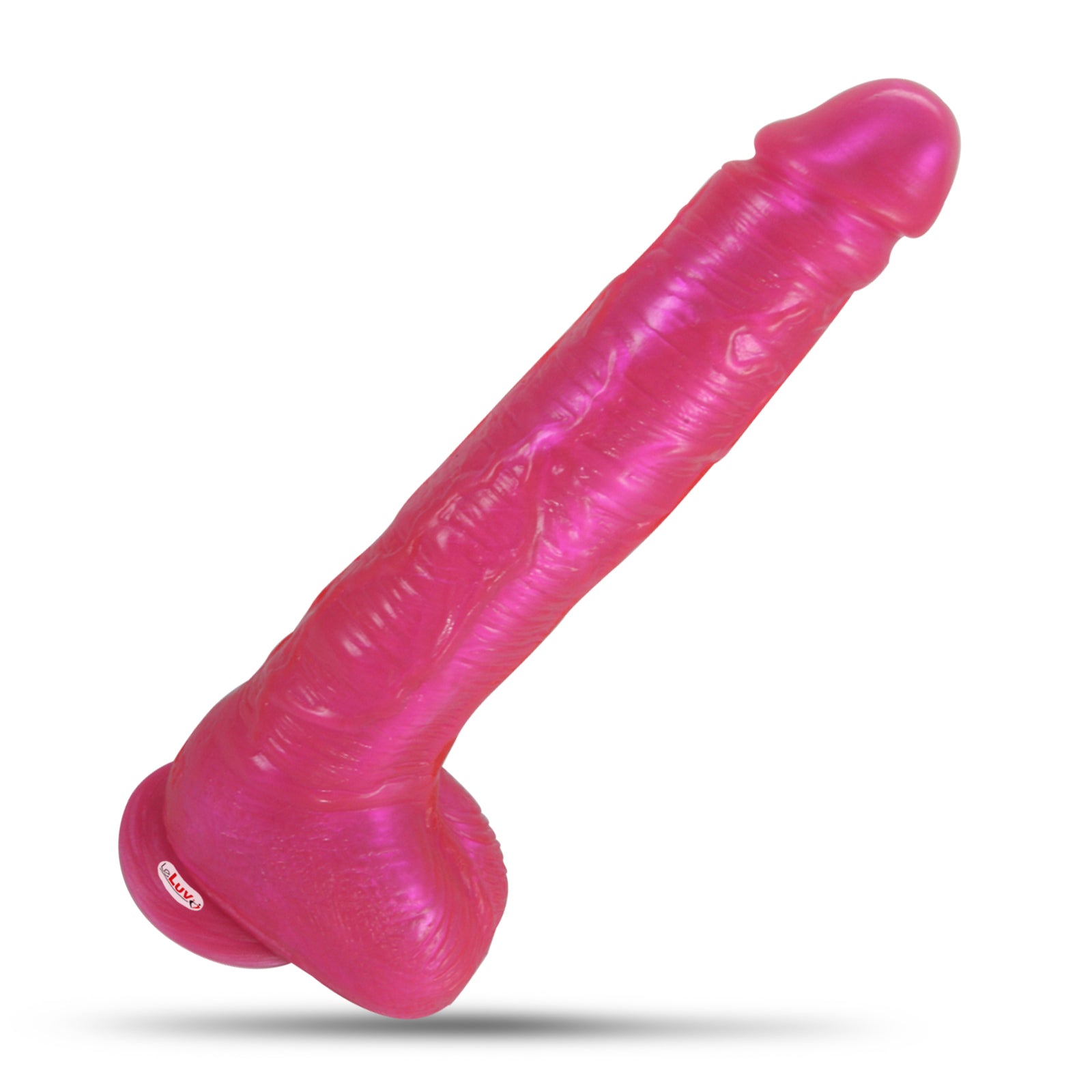 Dildo 11 Inch Suction Cup Cock & Balls Realistic