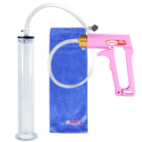 MAXI Pink Penis Pump with 12" x 1.75" WIDE Flange Cylinder