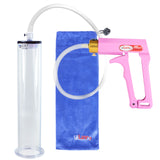 MAXI Pink Penis Pump with 12" x 2.25" WIDE Flange Cylinder