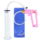 MAXI Pink Penis Pump with 9" x 1.75" WIDE Flange Cylinder