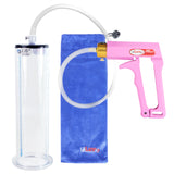 MAXI Pink Penis Pump with 9" x 2.25" WIDE Flange Cylinder