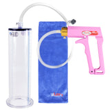 MAXI Pink Penis Pump with 9" x 2.50" WIDE Flange Cylinder