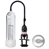 LeLuv EasyOp Z Grip Penis Pump Kit - 2.25" x 9" Magic Cylinder with Silicone Hose and Magic Sleeve - Vagina/Anus/Mouth