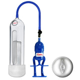 LeLuv EasyOp Z Grip Penis Pump Kit - 2.25" x 9" Magic Cylinder with Silicone Hose and Magic Sleeve - Vagina/Anus/Mouth