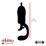 LeLuv EasyOp Penis Pump Kit - Z-Grip I 2.25" x 9" Magic Cylinder I Silicone Hose I Magic Sleeve - [Vagina/Anus/Mouth]