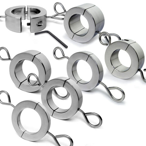 Scrotum Stretcher, CBT, Locking Ball Weight, Testicle Stretcher With Allen  Key stainless Steel 