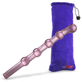 Glass PINK PEARLS 3 Piece Gift Set Dildos & Butt Plug